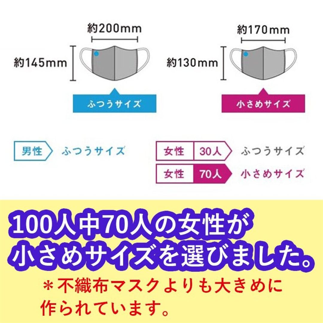 ハイドロ銀チタンソフトガーゼマスク【ふつう】(20枚入り) グレー