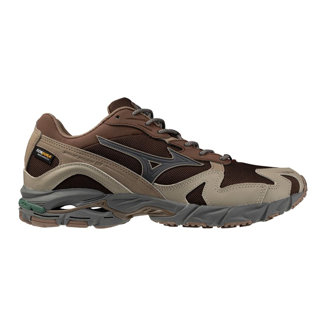 【ミズノ直営店限定】WAVE RIDER 10 CORDURA ブラウン×グレー×ベージュ 30.0