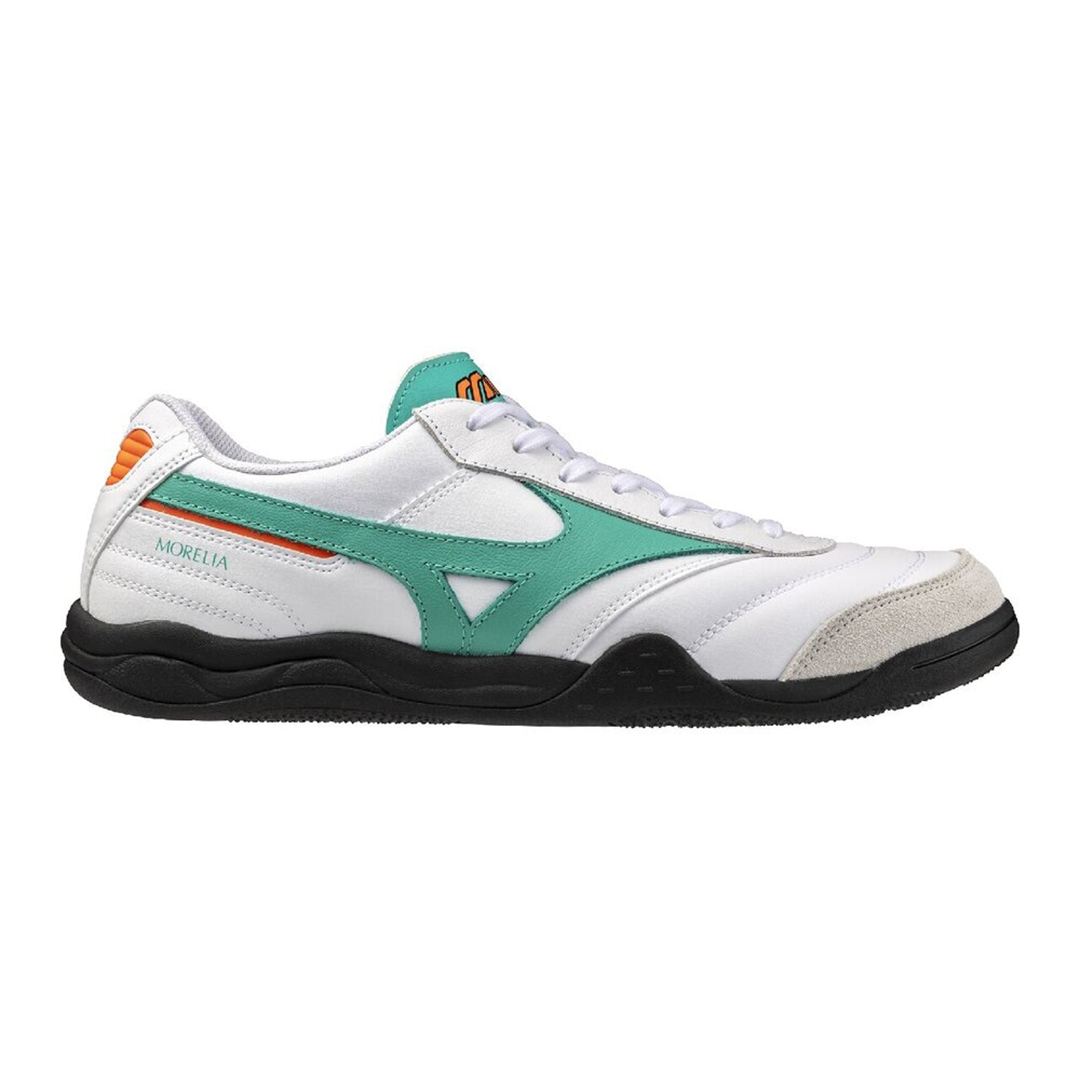 MORELIA LS ホワイト×グリーン×ブラック 30.0