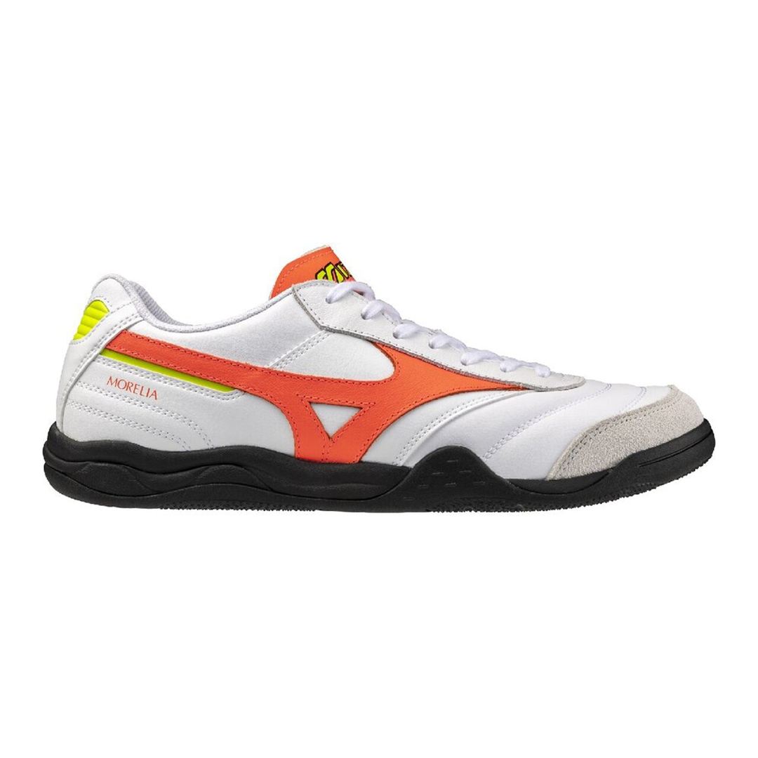MORELIA LS ホワイト×ネオンオレンジ×ブラック 30.0