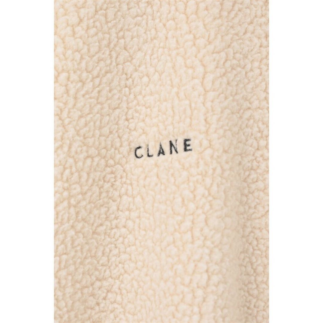 【CLANE／吸湿発熱】POLARTEC BLOUSON アイボリー 1