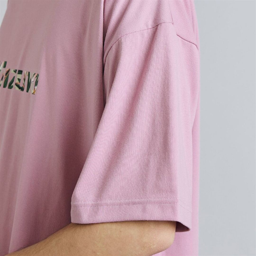 リサイクルグラフィックTシャツ オーキッドパープル XS