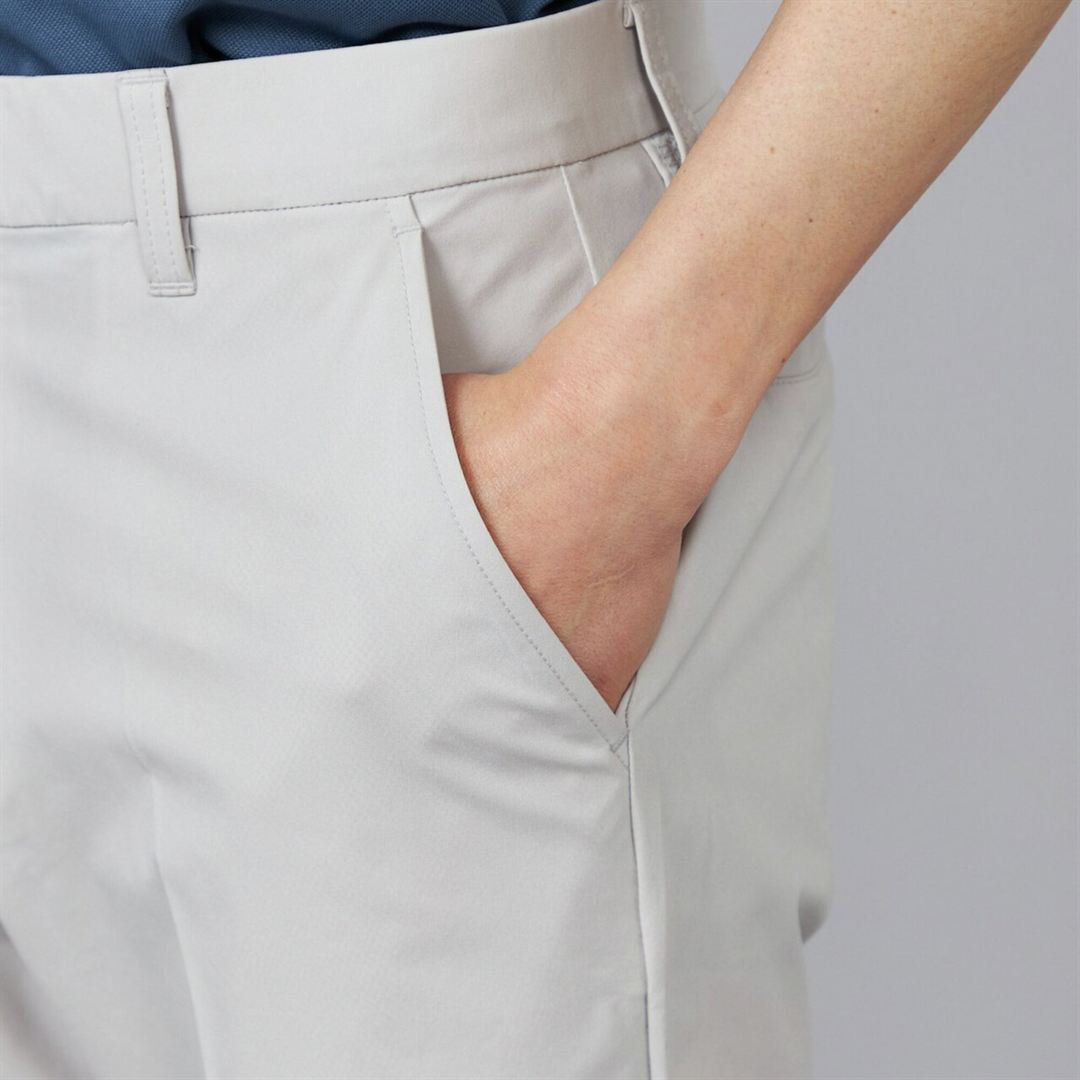 ストレッチハーフパンツ グレー M