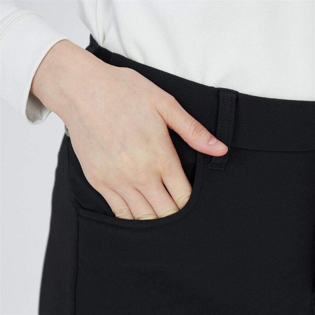 【MGFコレクション】ウォータープルーフストレッチライディングパンツ ブラック S
