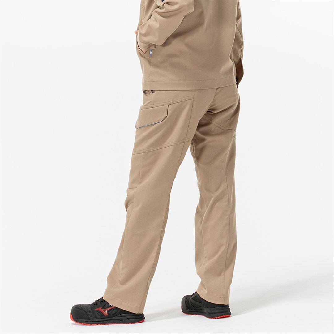 ワークパンツ ストレッチ(制電) ベージュ XL