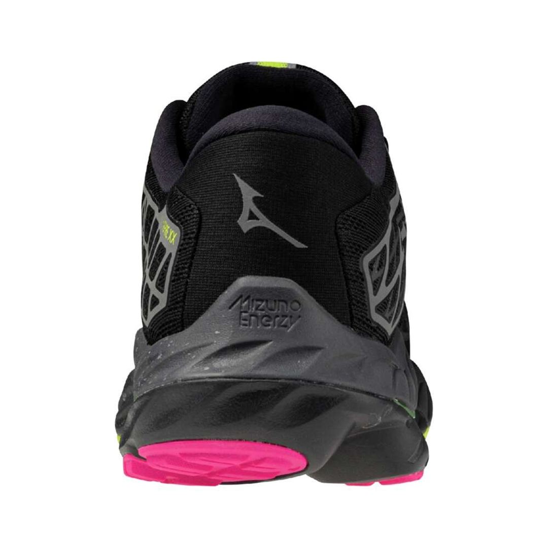 【ミズノ直営限定】ウエーブインスパイア20(ランニング) ブラック×シルバー×イエロー 22.5