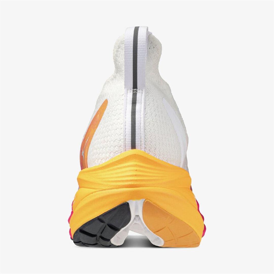 MIZUNO NEO VISTA2(スピードワーク／テンポ走) ホワイト×ピンク×オレンジ 23.0