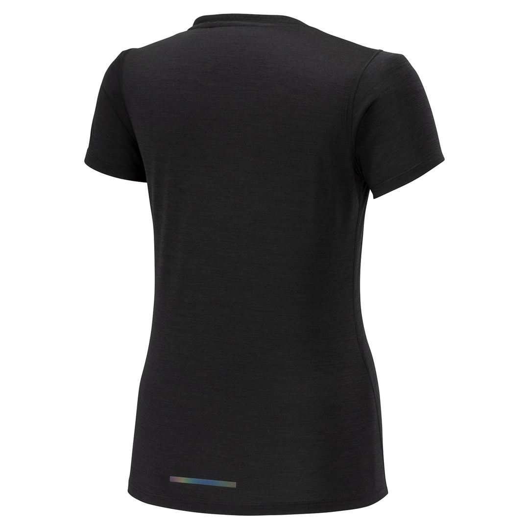 クイックドライTシャツ(オーロラ) ブラック S