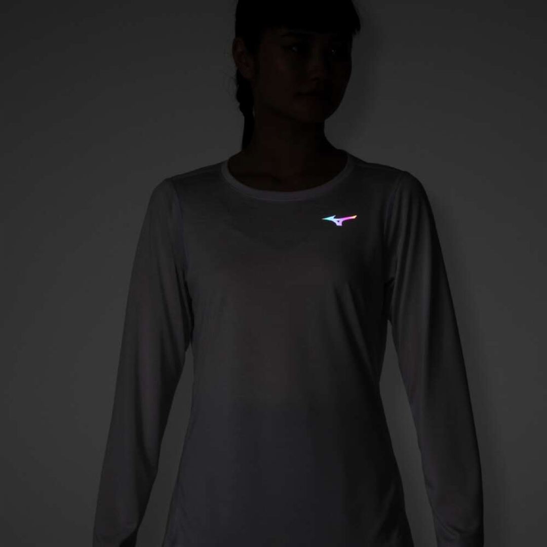 クイックドライTシャツ(長袖／オーロラ) ニンバスクラウド S