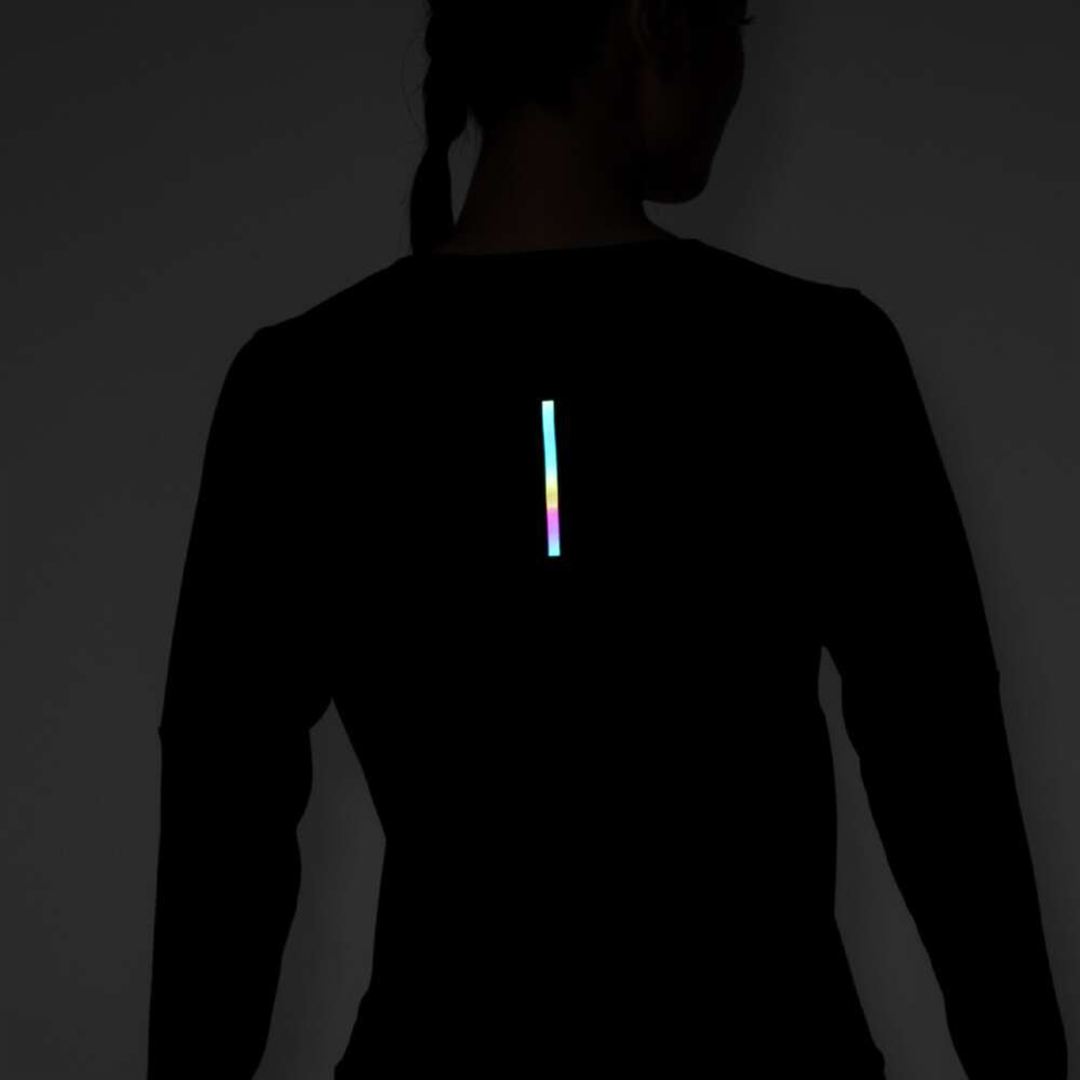 【発熱】ミズノサーマルチャージTシャツ(長袖／オーロラ) ブラック S