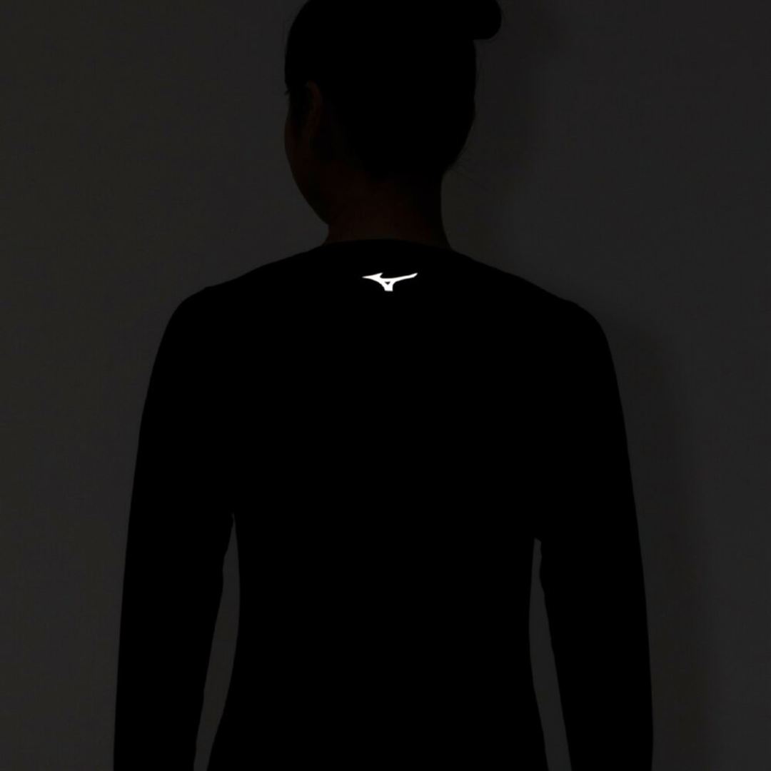 クイックドライTシャツ(長袖) ブラック XL
