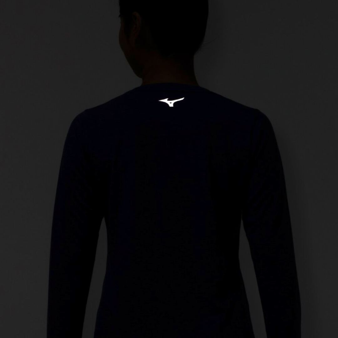 クイックドライTシャツ(長袖) アイリスブルーム XL