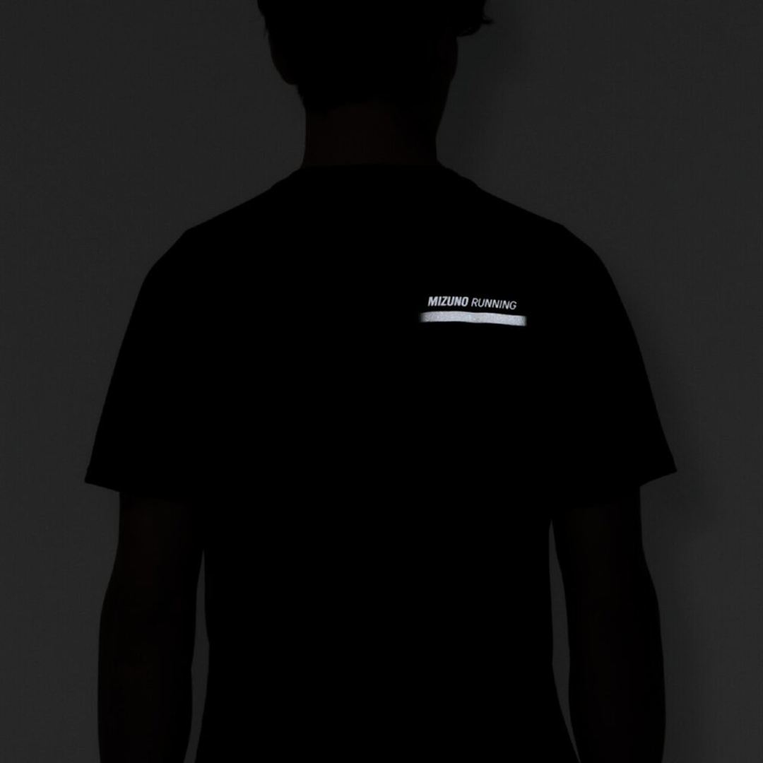 【汗処理／通気】ドライエアロフローTシャツ ブラック S