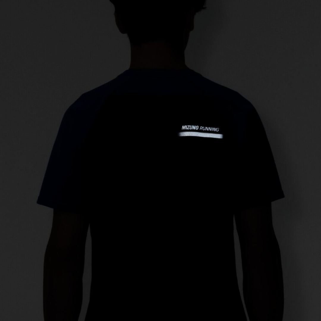【汗処理／通気】ドライエアロフローTシャツ ダズリングブルー XL