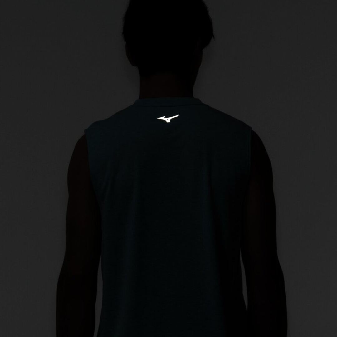 【ミズノ直営限定】クイックドライ スリーブレスTシャツ アクワイファー XL