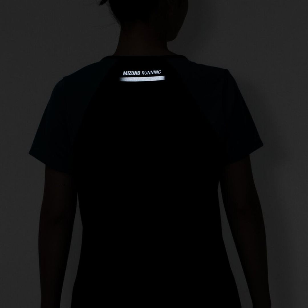 【汗処理／通気】ドライエアロフローTシャツ セイラブルー S