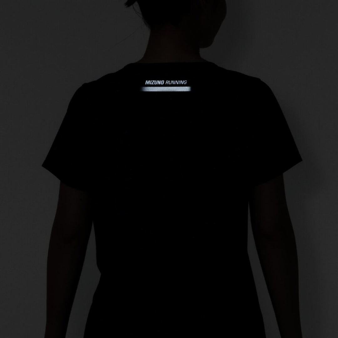 【汗処理／通気】ドライエアロフローグラフィックTシャツ エステートブルー S