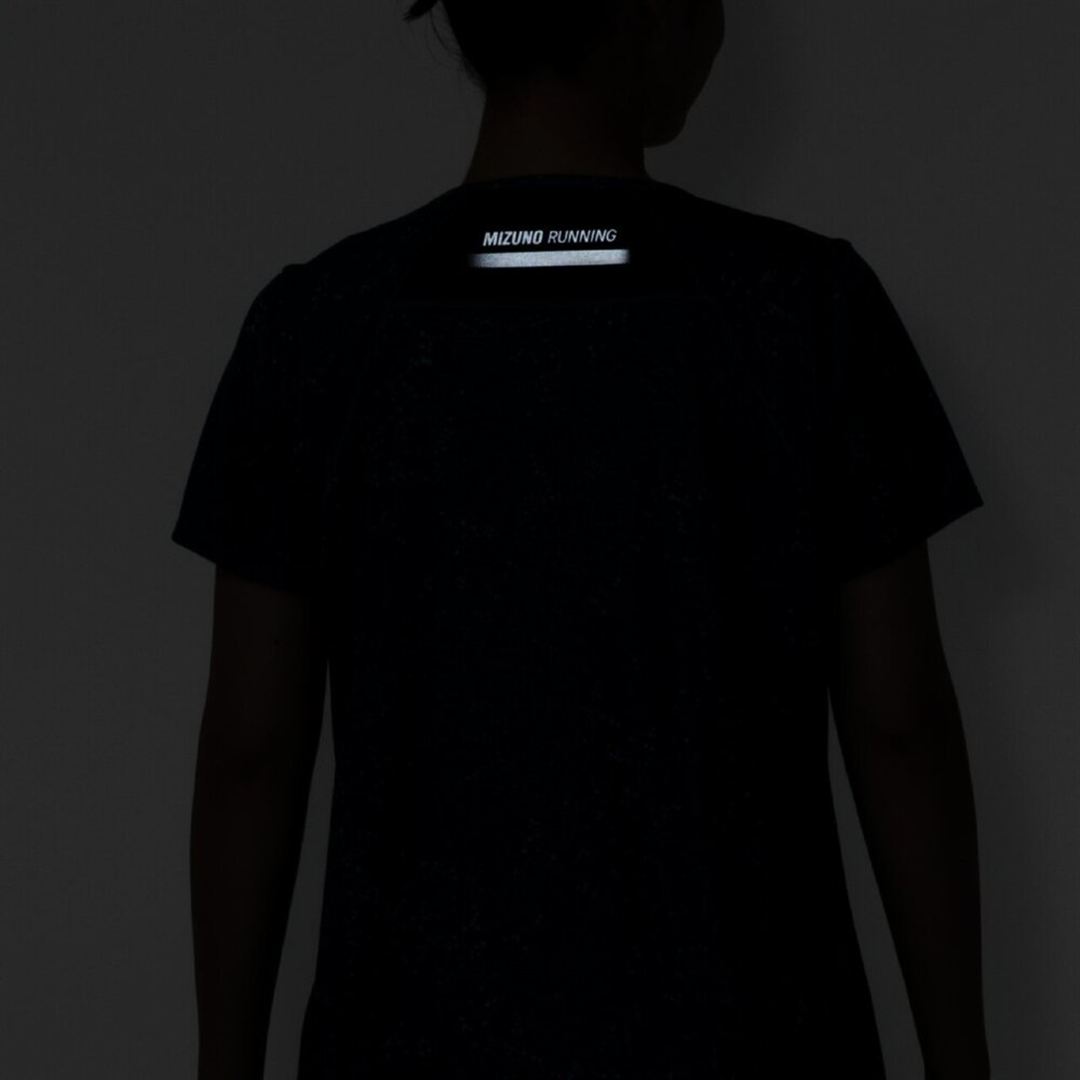 【汗処理／通気】ドライエアロフローグラフィックTシャツ ラ-クスパー S