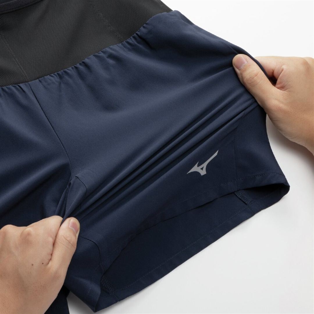 ランニング マルチポケットパンツ 6インチ ネイビー XL
