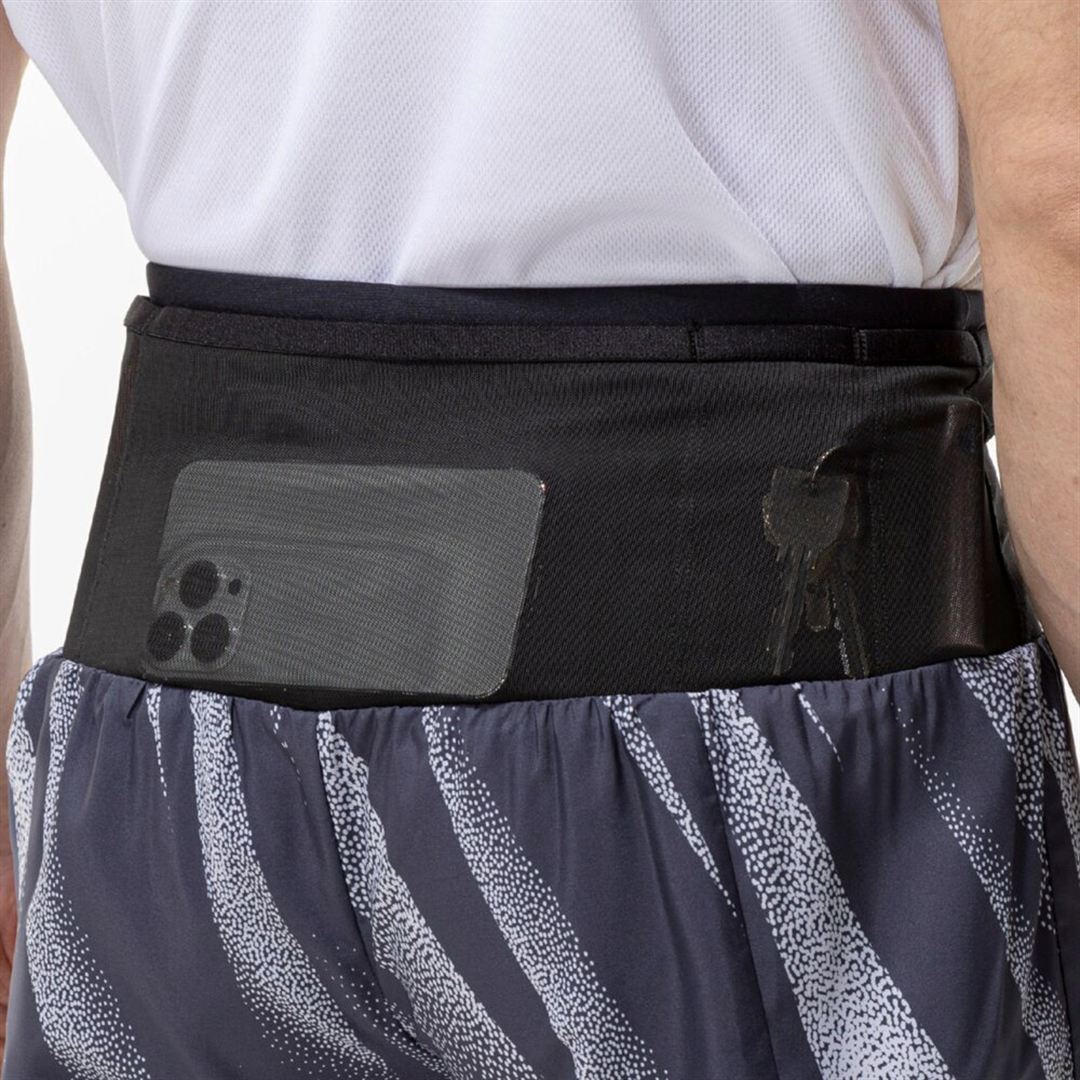 ランニング マルチポケットパンツ グラフィック6インチ バリトンブルー XL