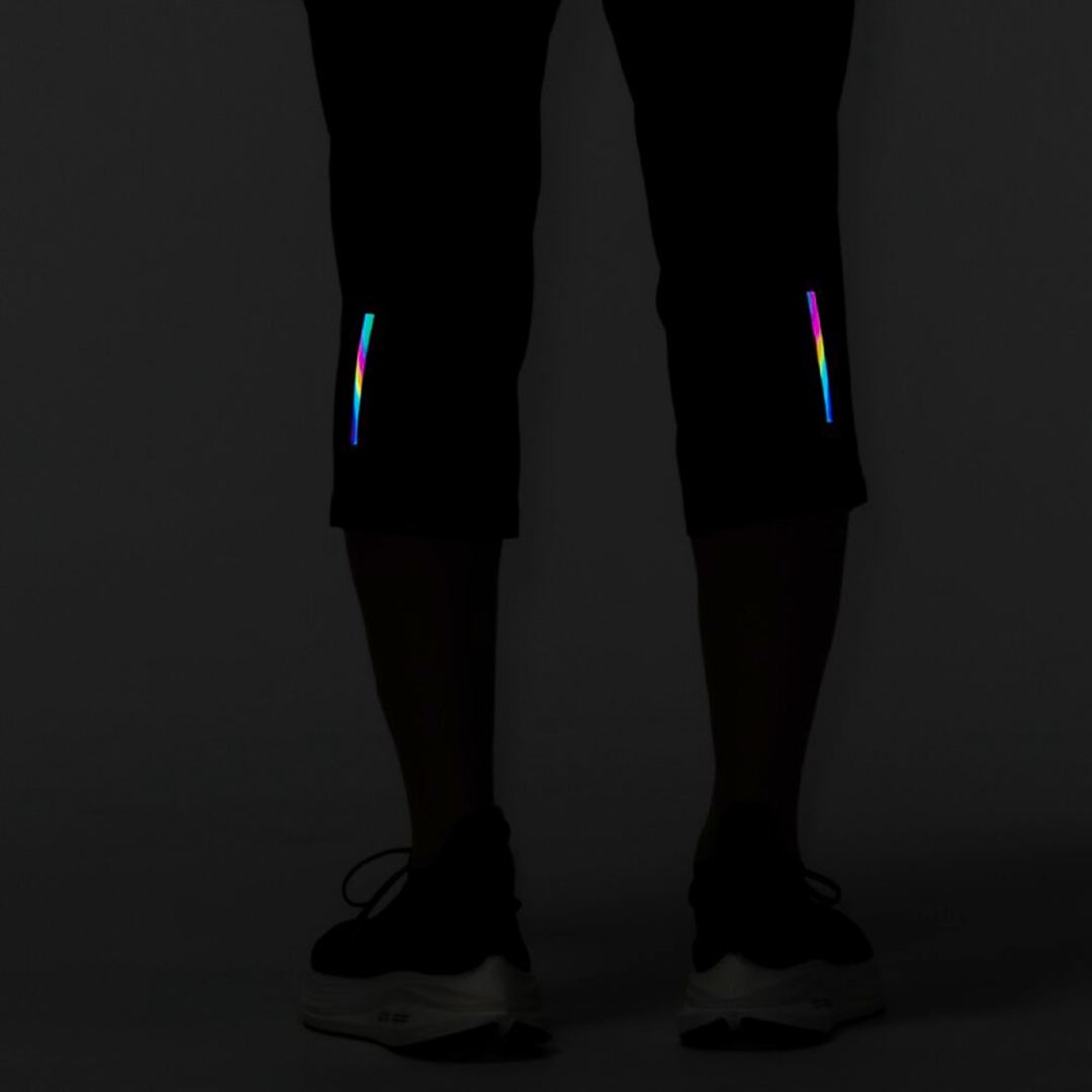 【ミズノ直営限定】ランニングマルチポケット 3/4パンツ ブラック 2XL