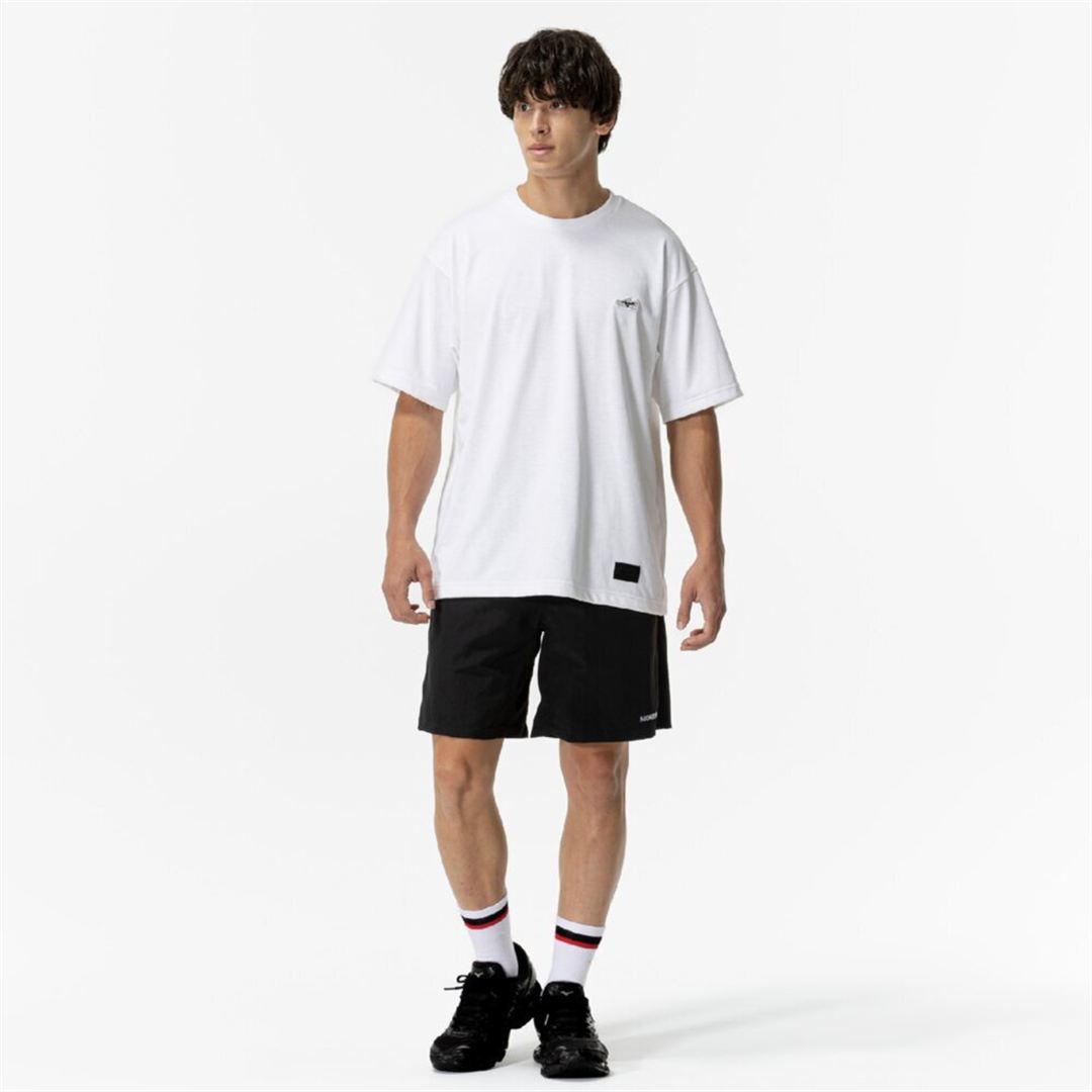 モレリア 2枚セットTシャツ MADE IN JAPAN ブラック×ホワイト S