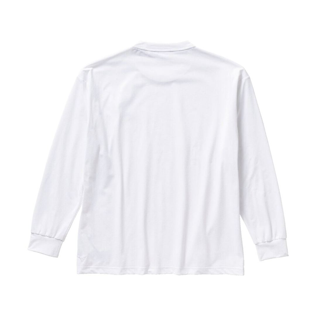 モレリア ストレッチソフトドライTシャツ(長袖) ホワイト XL