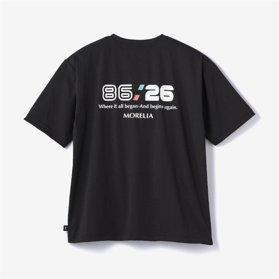 モレリア プリントTシャツ ブラック XL