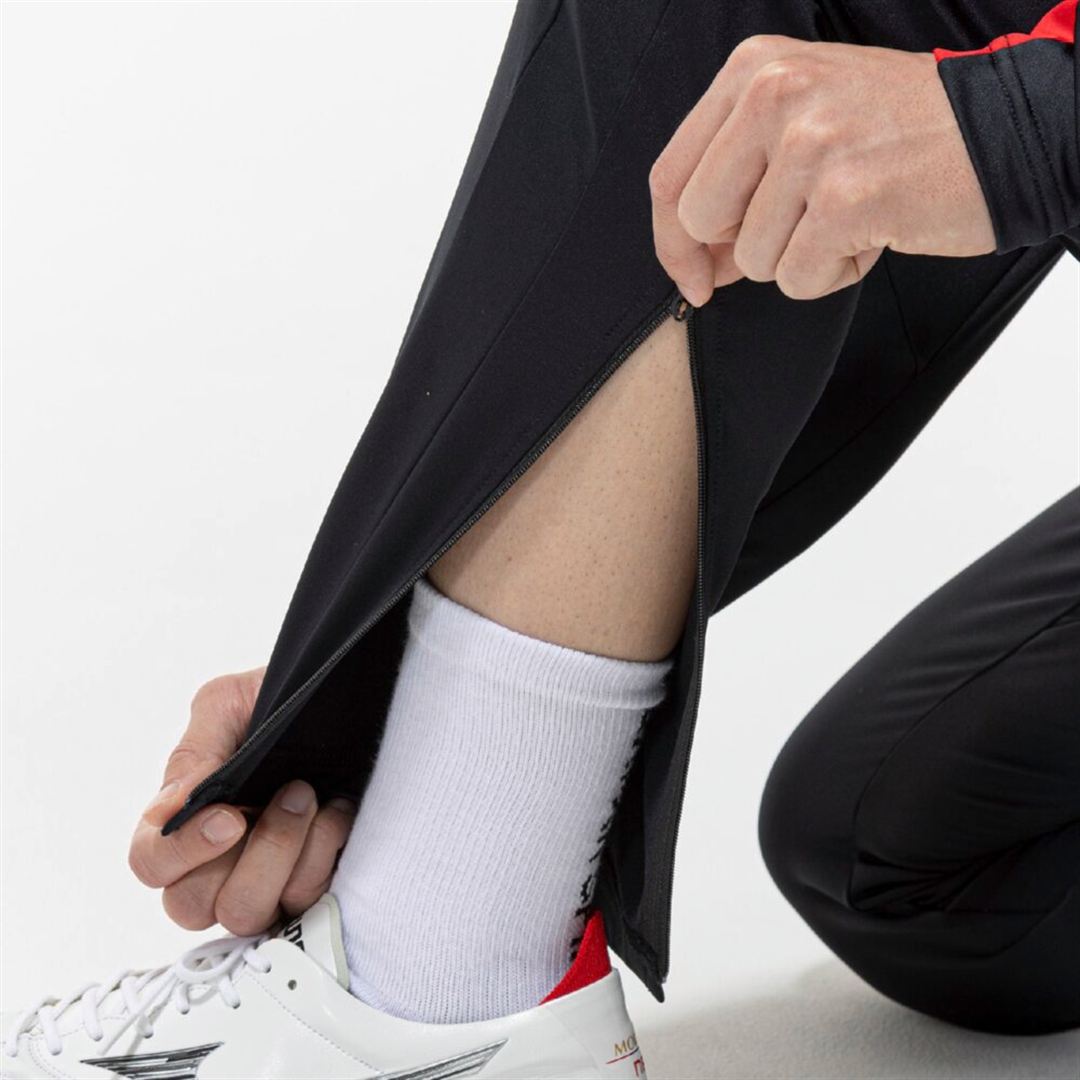 ストレッチニットパンツ ブラック S