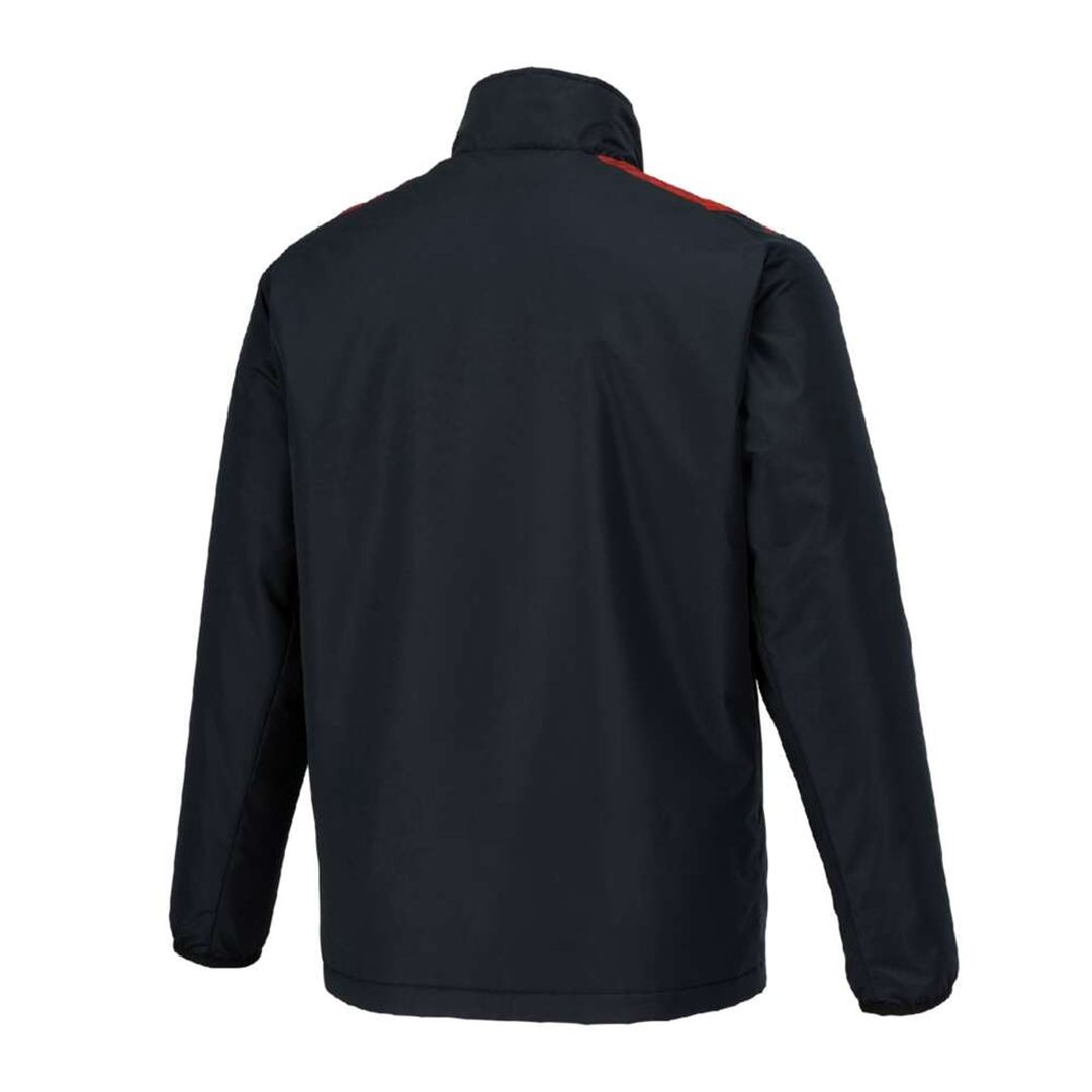 ウォーマーシャツ ブラック×チャイニーズレッド XL