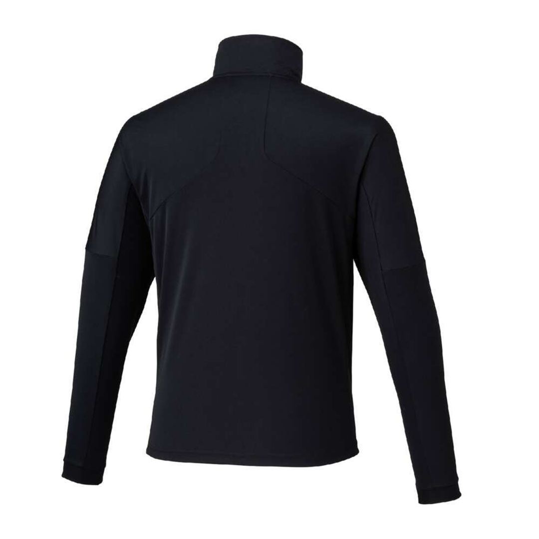 MTCウォームアップジャケット(陸上競技) ブラック×ネオミント 2XL