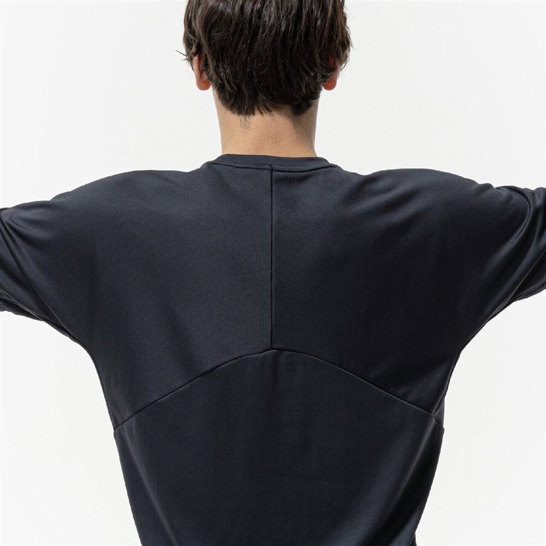 N-XTプラクティスシャツ(半袖／バレーボール) ブラック×コーラル 2XL