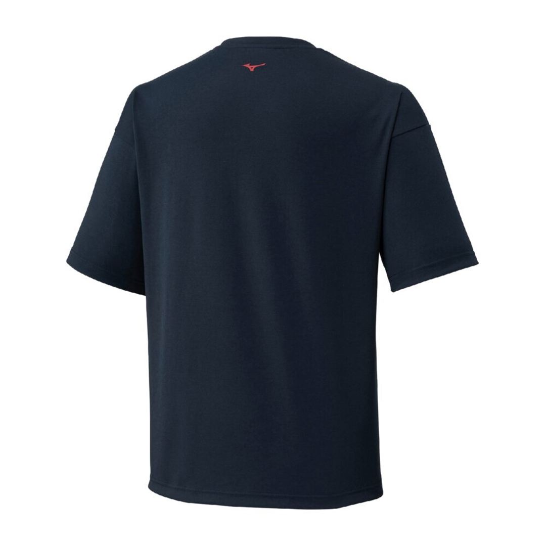 【ミズノ直営限定】赤カップ復刻Tシャツ ネイビー XO