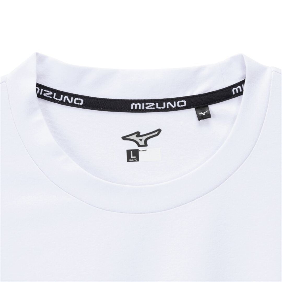 【ミズノ直営限定】ワンポイントロゴ ロングTシャツ ホワイト S