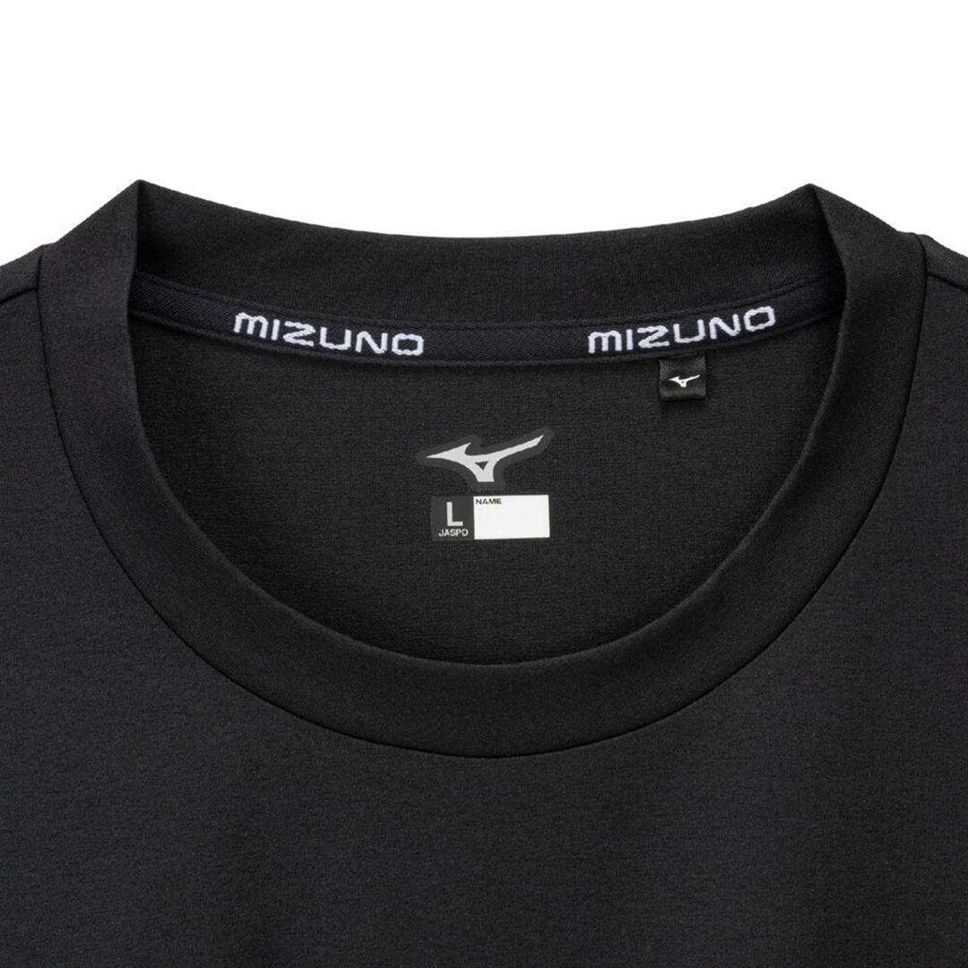 【ミズノ直営限定】ワンポイントロゴ ロングTシャツ ブラック XO