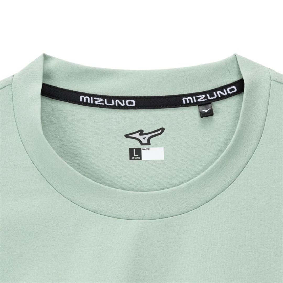 【ミズノ直営限定】ワンポイントロゴ ロングTシャツ フロスティグリーン XO