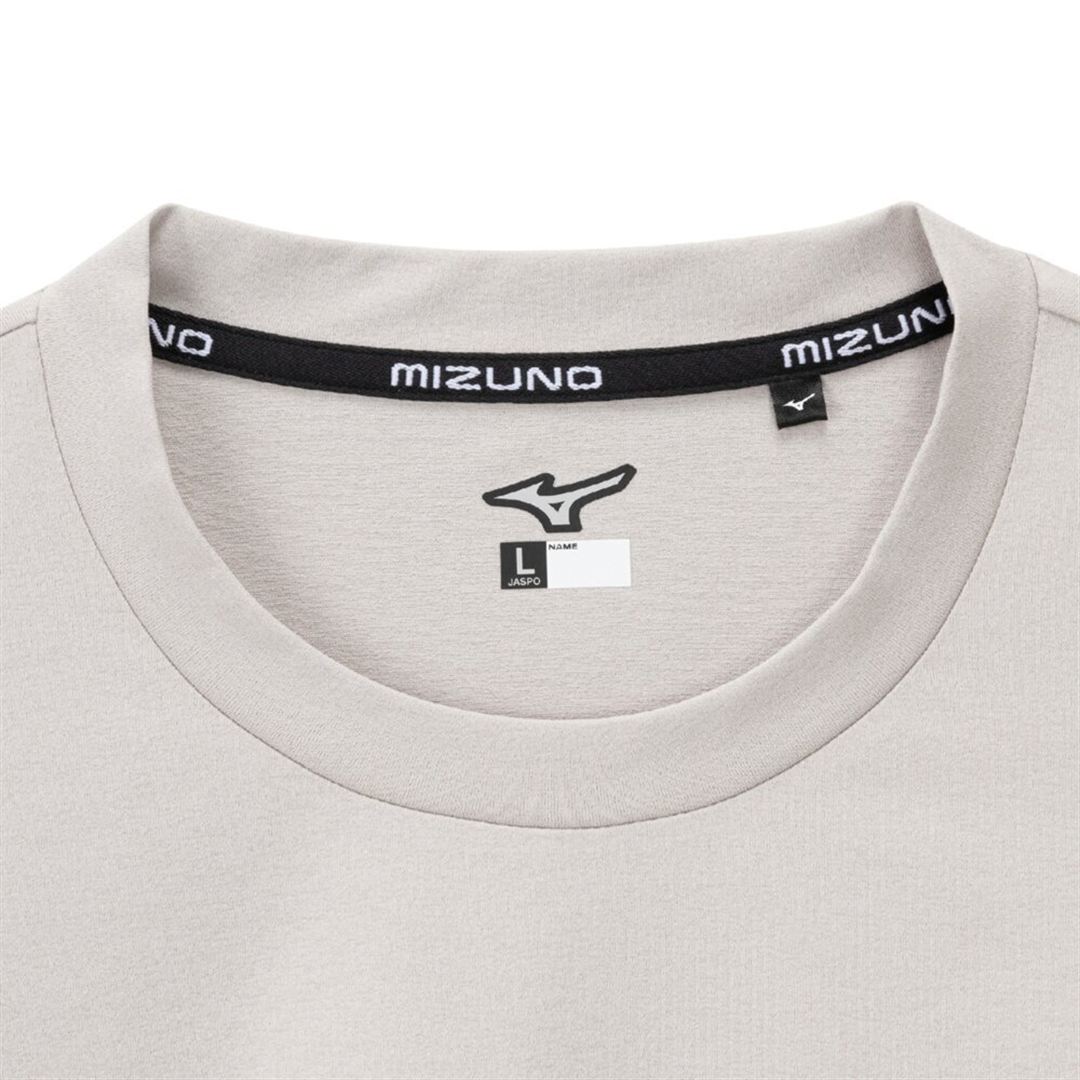 【ミズノ直営限定】ワンポイントロゴ ロングTシャツ シルバークラウド XO