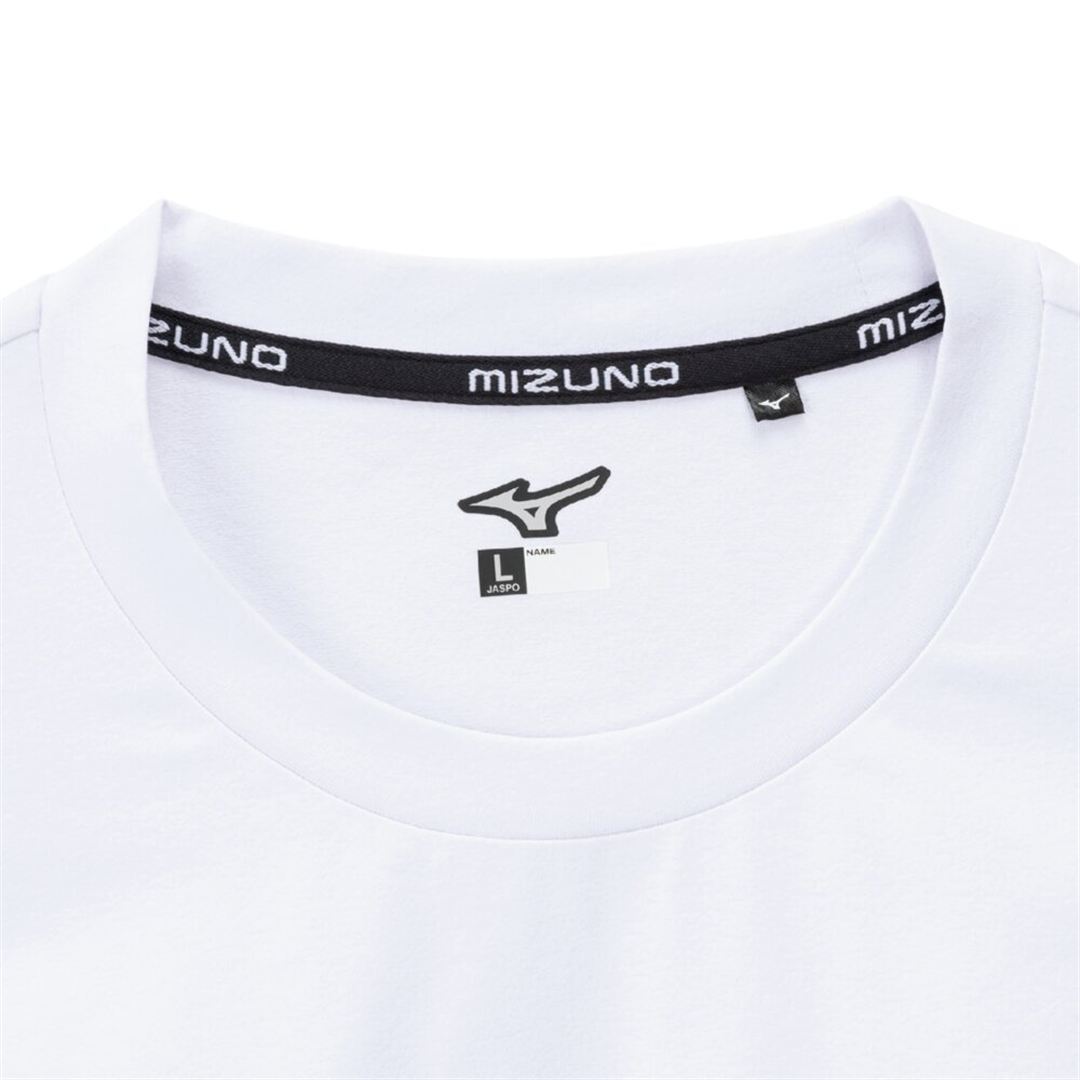 【ミズノ直営限定】ワンポイントロゴ Tシャツ(ワイドシルエット) ホワイト O