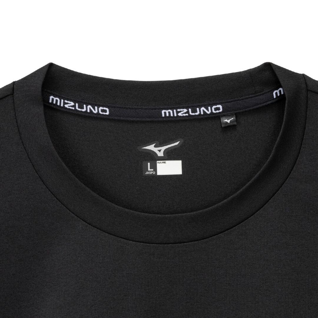 【ミズノ直営限定】ワンポイントロゴ Tシャツ(ワイドシルエット) ブラック O