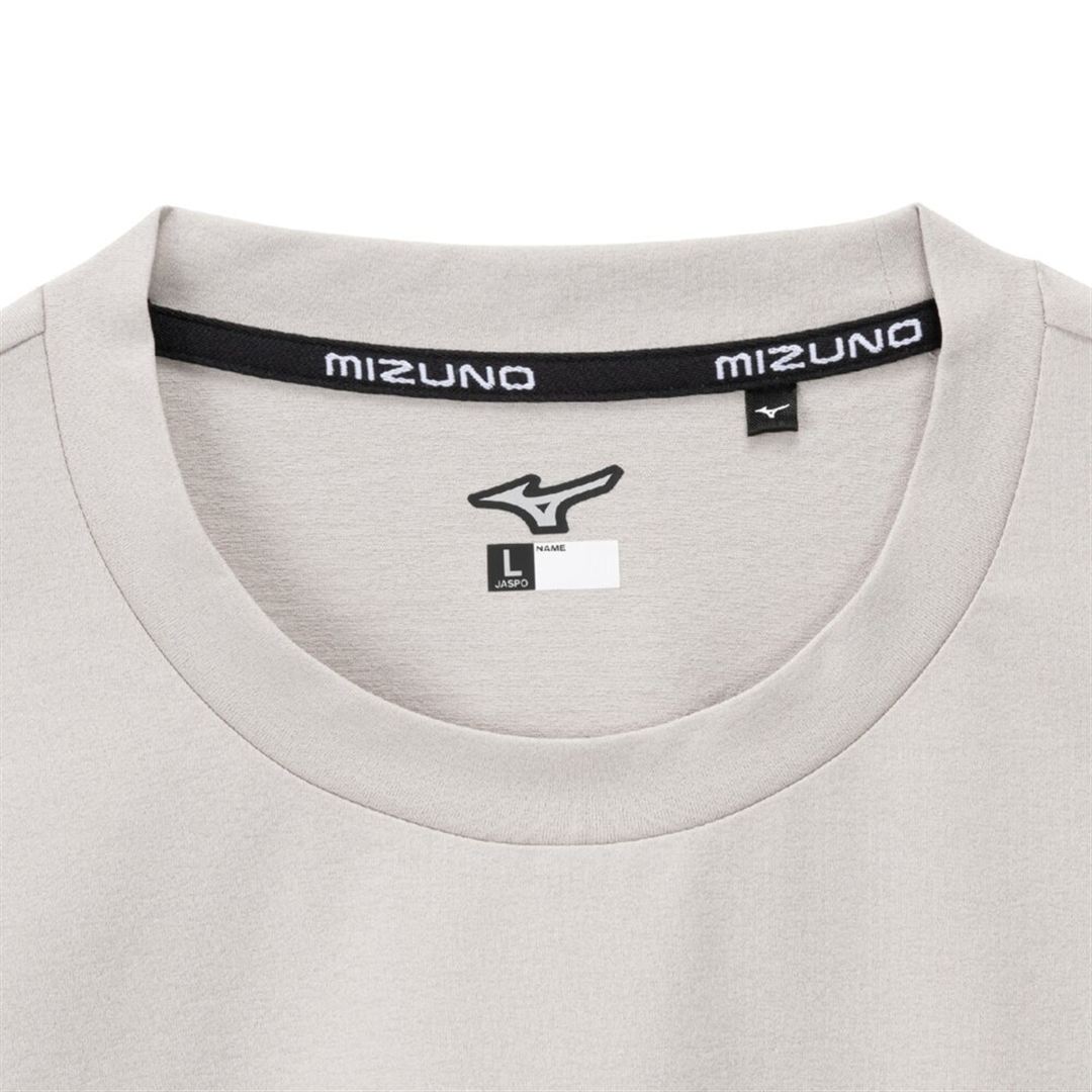 【ミズノ直営限定】ワンポイントロゴ Tシャツ(ワイドシルエット) シルバークラウド O