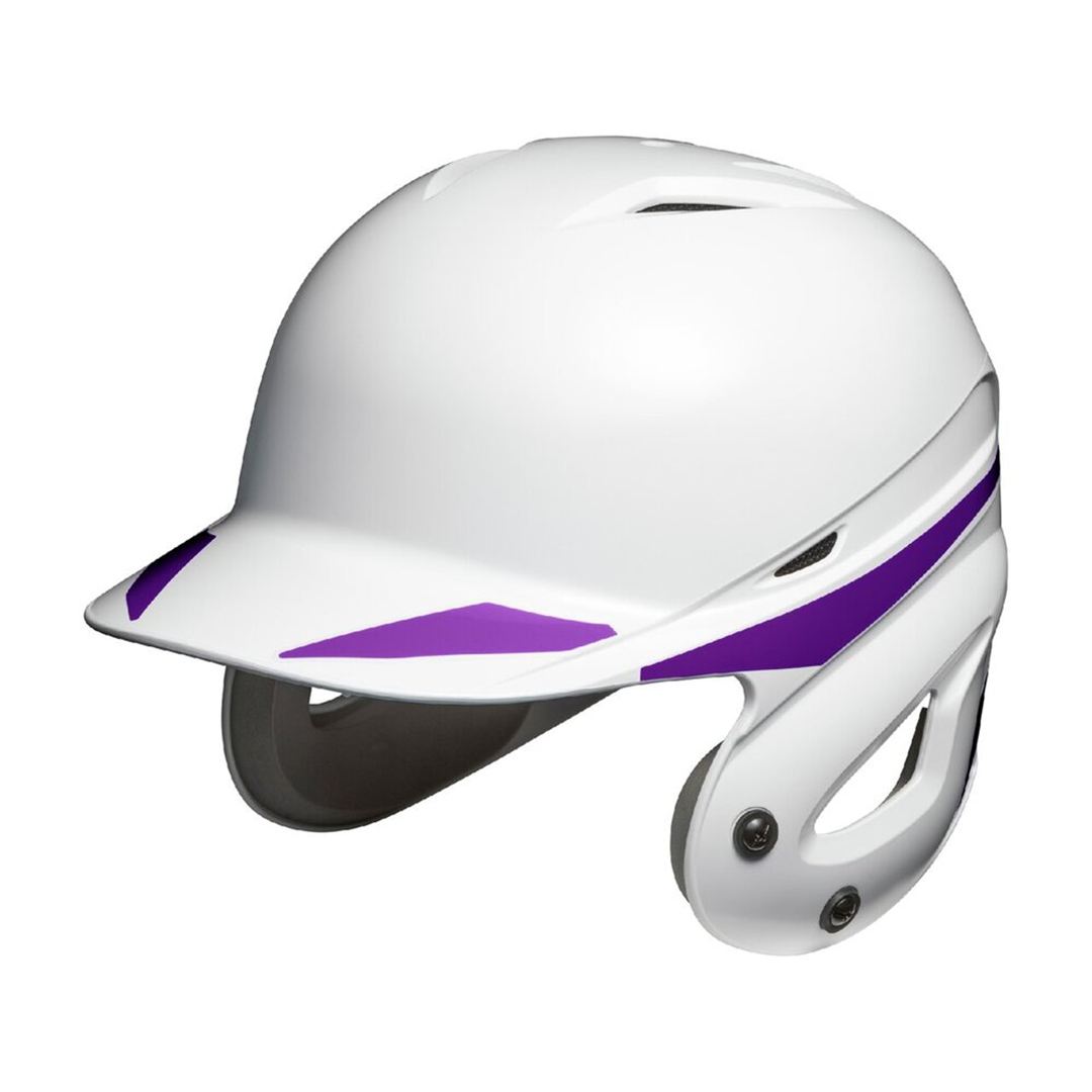 MIZUNO HELMET DECAL(ヘルメットカスタムシール) パープル