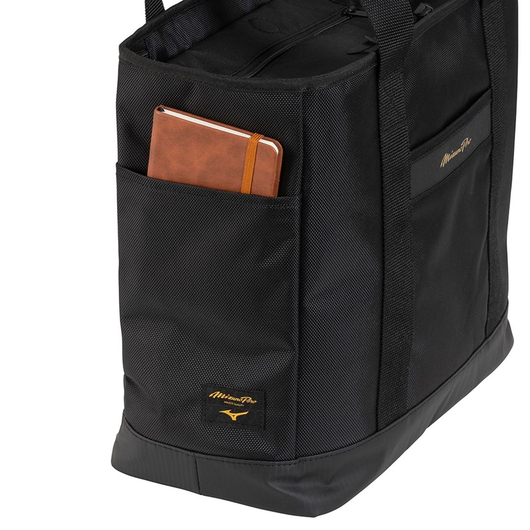 【ミズノプロ】マグネットトートバッグ(22L) ブラック