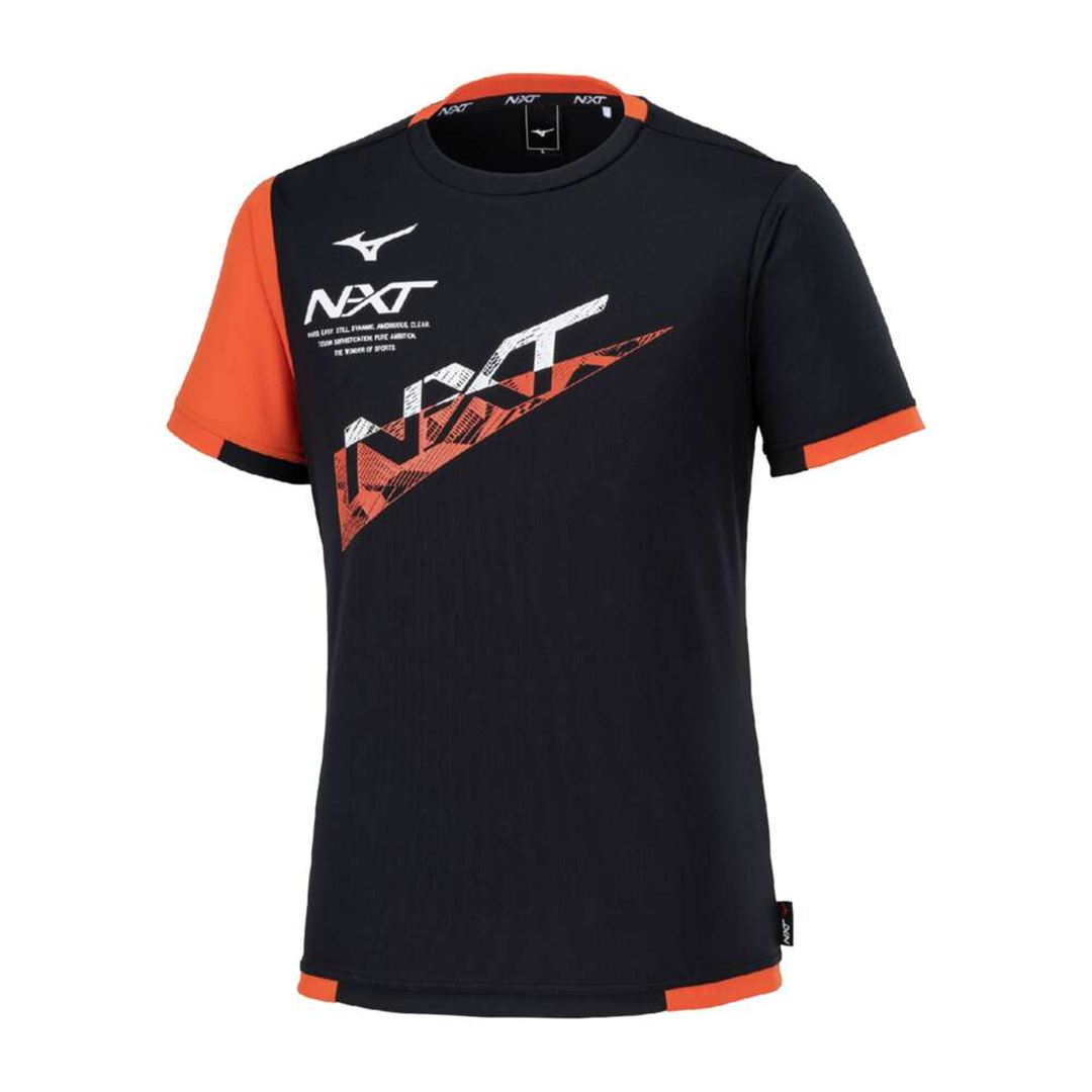 【抗菌防臭／防汚】N-XT Tシャツ ブラック S