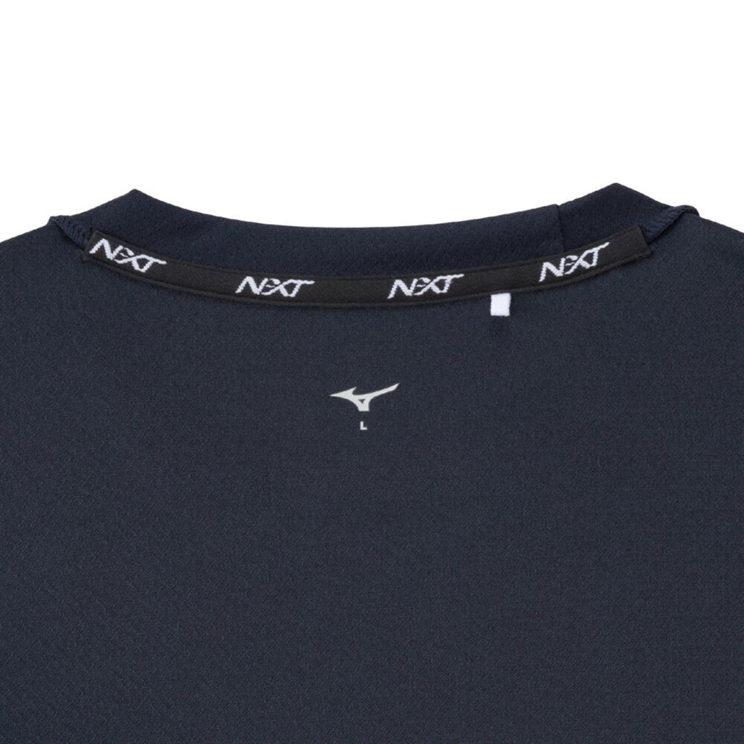 【接触冷感】アイスタッチTシャツ ドレスネイビー S