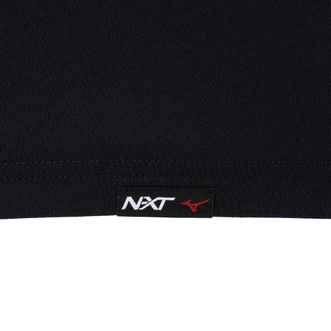 【抗菌防臭／防汚 】N-XT Tシャツ(長袖) ブラック S