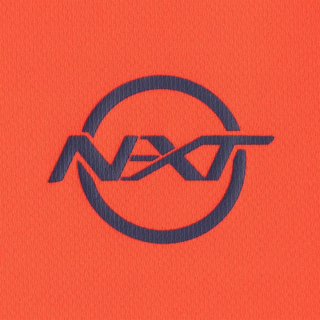 【抗菌防臭／防汚】N-XT Tシャツ サンストーンオレンジ S
