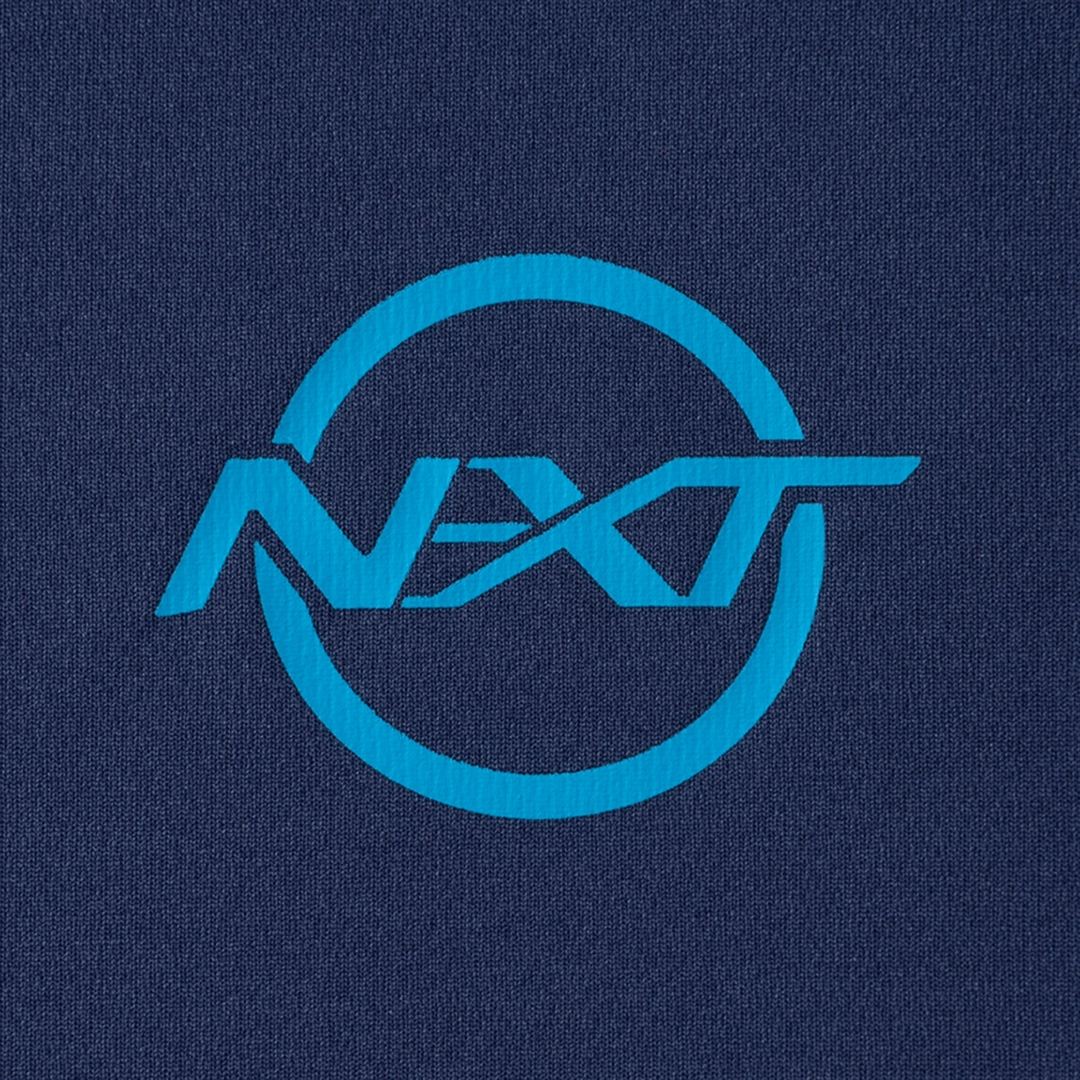 【抗菌防臭／防汚】N-XT Tシャツ(長袖) インシグニアブルー L