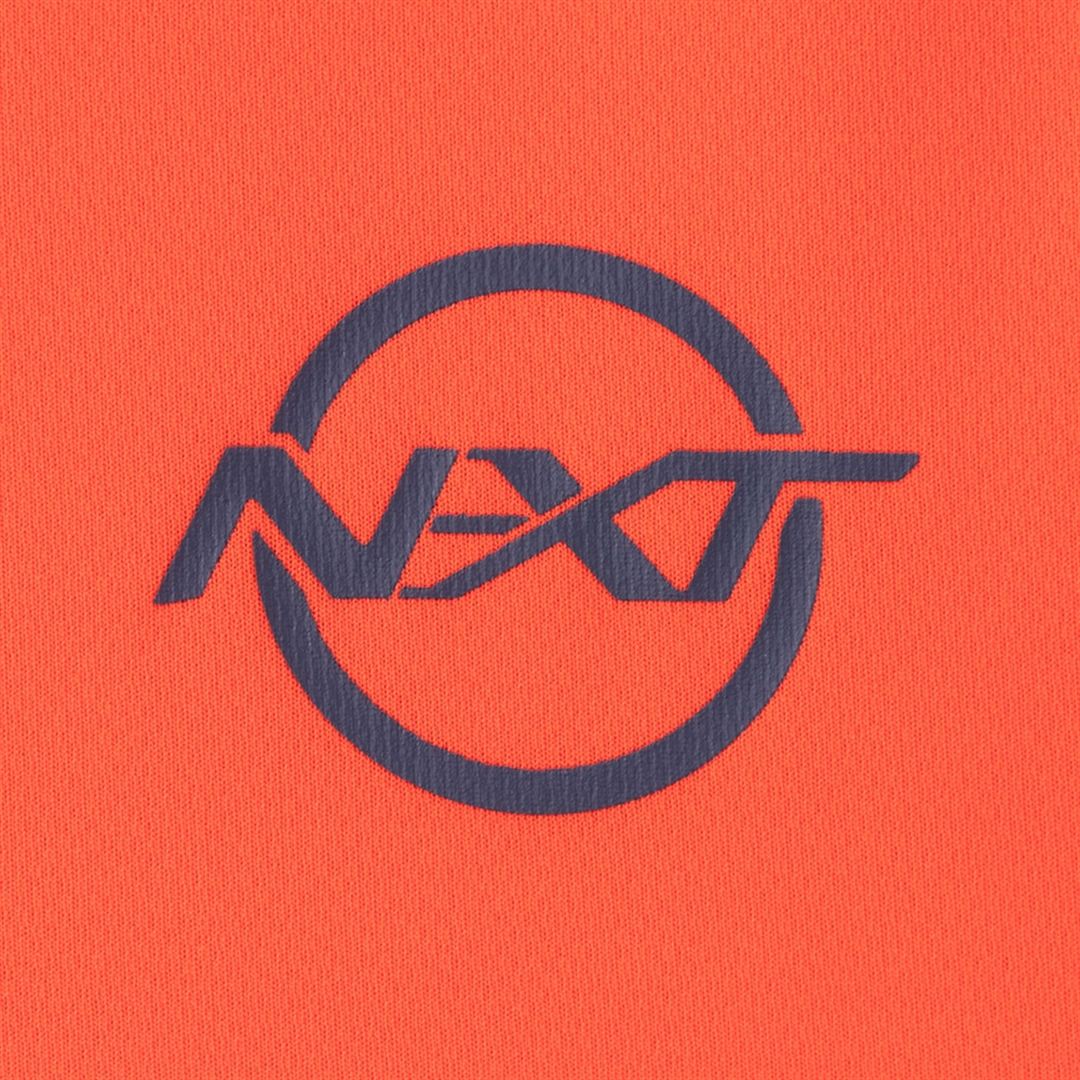 【抗菌防臭／防汚】N-XT Tシャツ(長袖) サンストーンオレンジ S