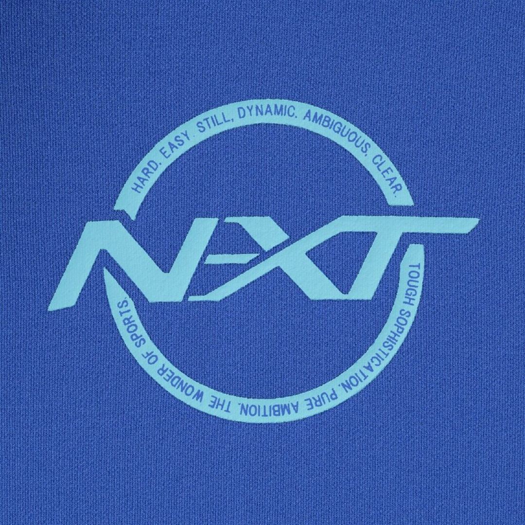 N-XTウォームアップジャケット ダズリングブルー XS