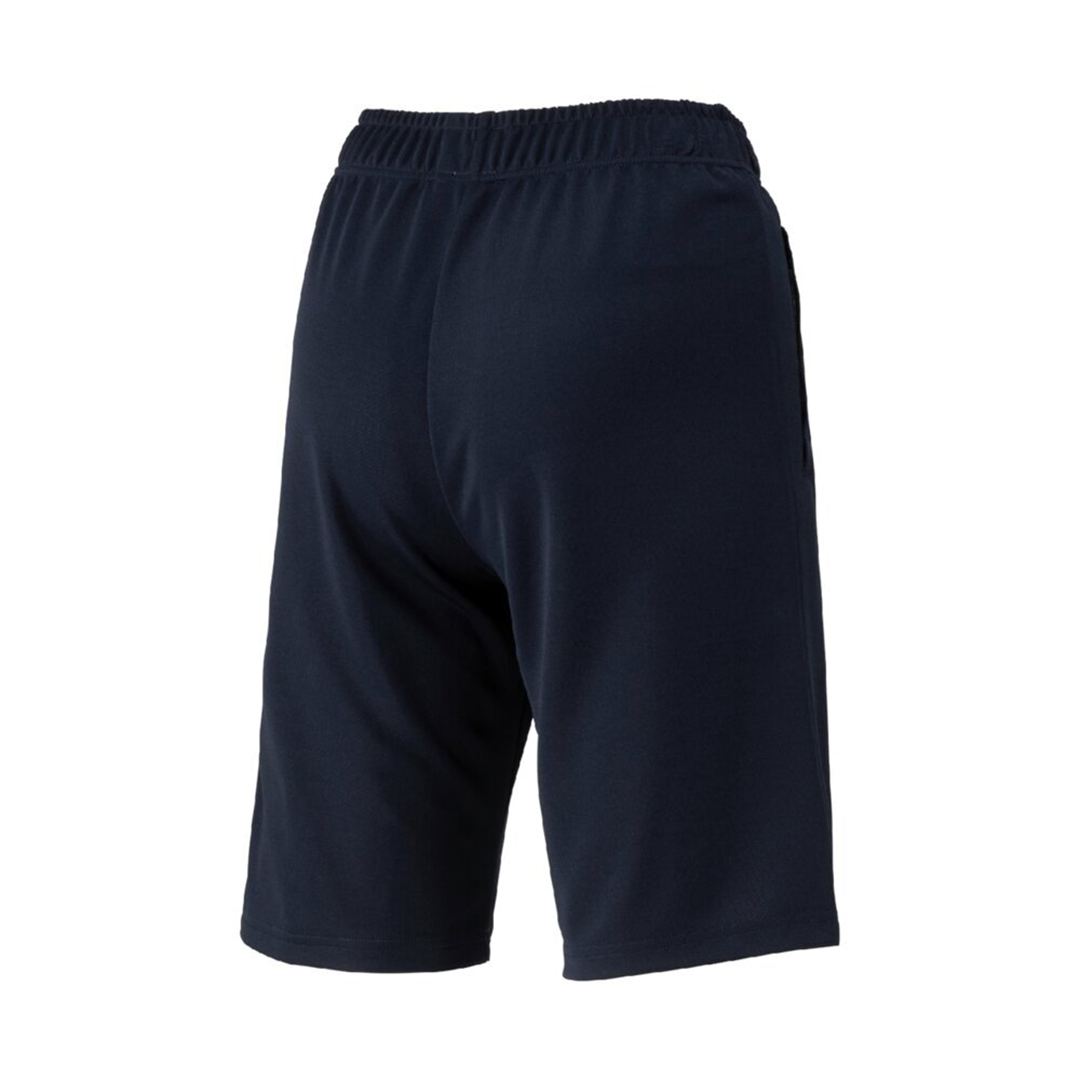 【抗菌防臭／防汚】ニットハーフパンツ ディープネイビー 120